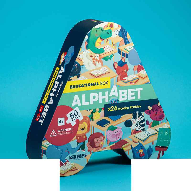پازل آموزشی کیدفنز مدل الفبای انگلیسی  Alphabet کد 2410
